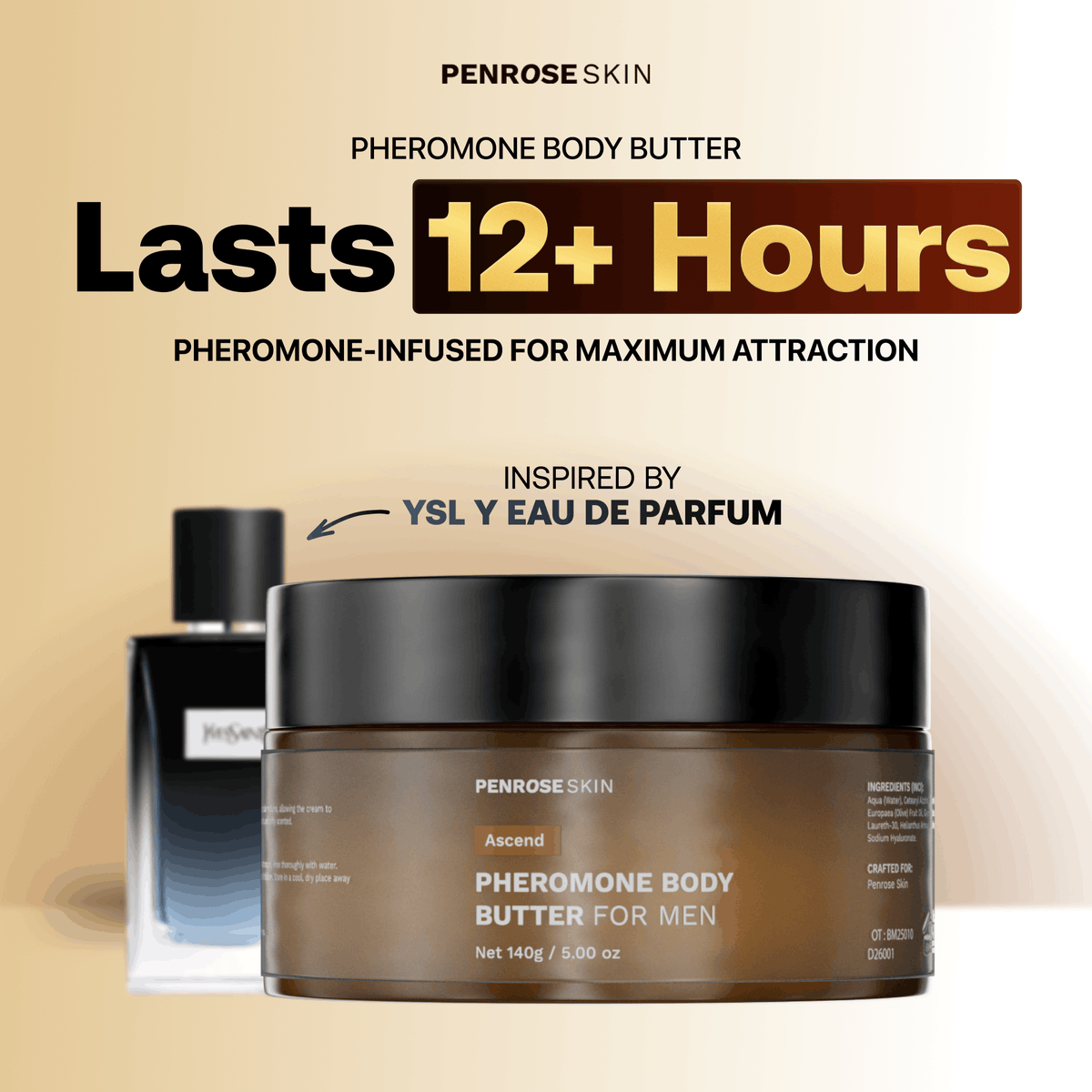 Ascend pheromone body butter