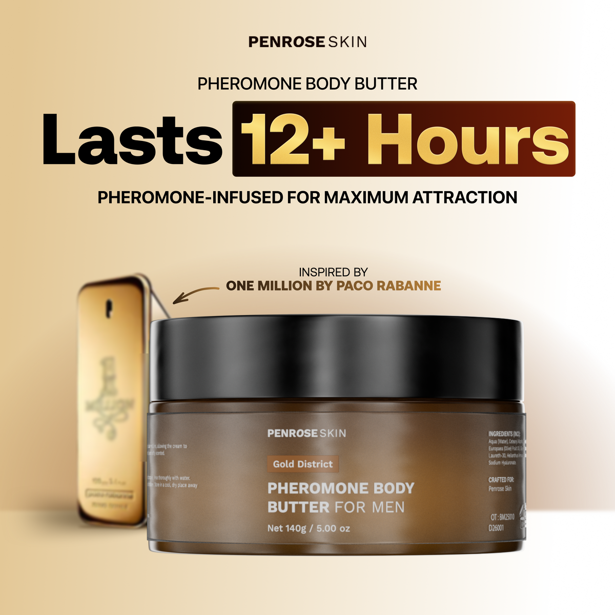 Gold District pheromone body butter