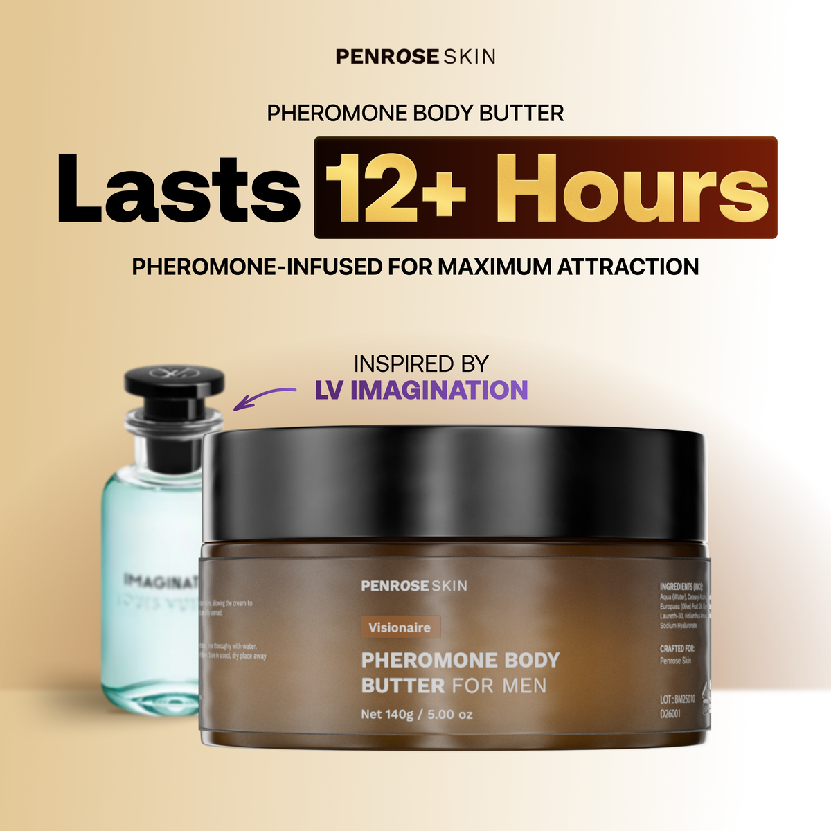 Visionaire pheromone body butter